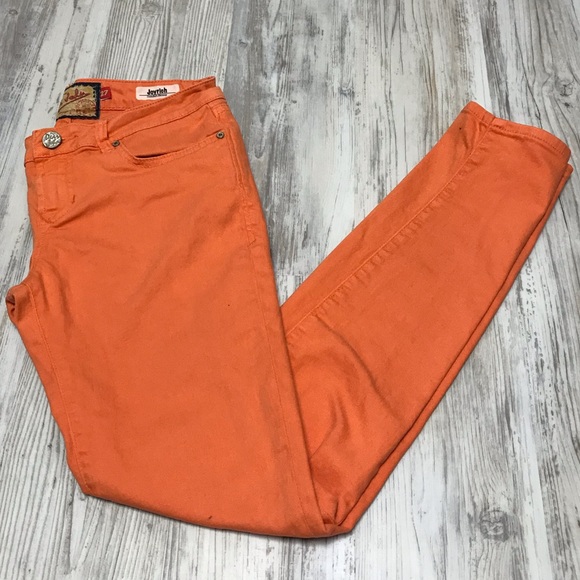 Dear John Denim - Dear John Comfort Skinny 🍊ORANGE🍊 Jeans Size 27